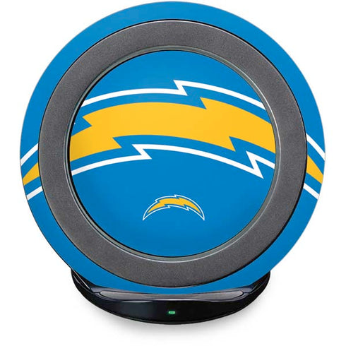 NFL Los Angeles Chargers Large Logo Fast Charge Wireless Charging Stand Skin